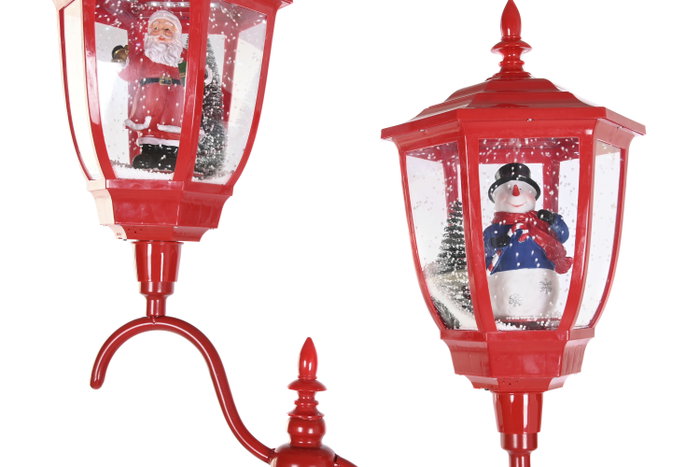 DKD Home Decor Farola LED Roja con Movimiento Musical DKD Home Decor Farola LED Roja con Movimiento Musical