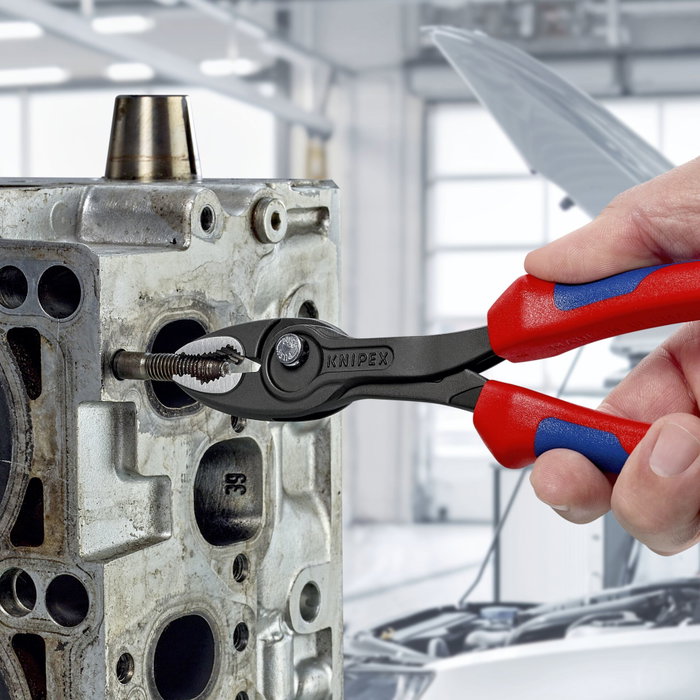 Knipex TwinGrip Alicates Bimateria Universales 200 mm Knipex TwinGrip Alicates Bimateria Universales 200 mm