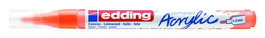 EDDING Marcador Acrylic 5300 Cónico Naranja Neón (Set de 10)