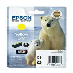 Epson T261440 Cartucho de Tinta Amarillo para XP-600/605/700/800