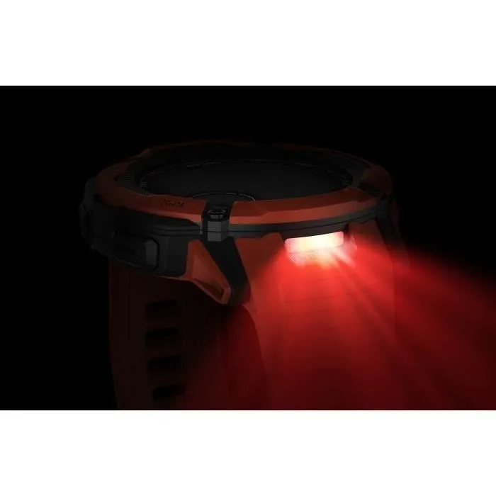 Garmin Instinct 2 Solar GPS Reloj 2X Solar Rouge GAR0753759319335
