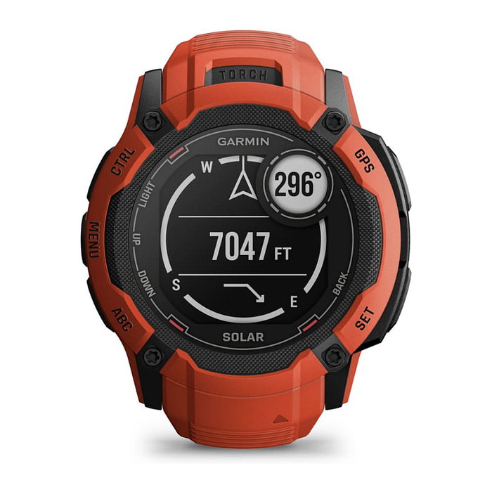 Garmin Instinct 2x Solar Rojo