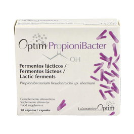 OPTIM LABORATOIRE Optim Propionibacter 20 Cápsulas Suplemento Fermentos Lácticos Propionibacterium freudenreichii Tránsito Intestinal