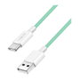 LogiLink Cable USB 2.0 Tipo C A/M a C/M, 1.5 m, Verde