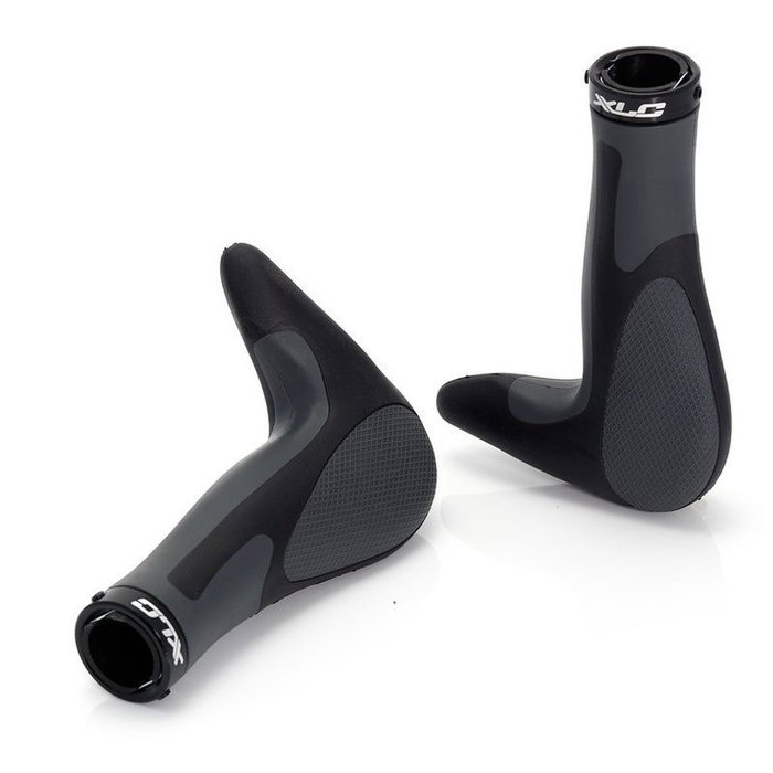 XLC Puños 'Hitch' GR-G16 - Puños Ergonómicos de Goma con Gel Kraton, Incluye Anillo Cierre, 285g XLC Puños 'Hitch' GR-G16 - Puños Ergonómicos de Goma con Gel Kraton, Incluye Anillo Cierre, 285g
