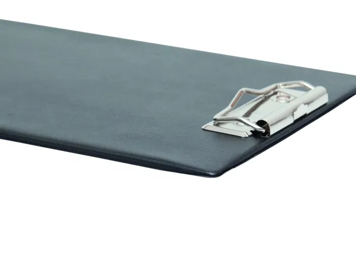 Maul Portanotas Din A5 Cartón Plastificado PVC con Pinza, Negro