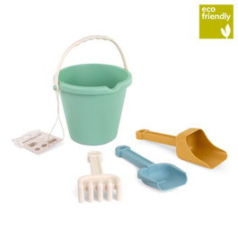 Set Arena Miniland Eco Junior Cool (1 Cubo, 1 Pala, 1 Rastrillo Y 1 Pala Especial) (+18 Meses) (Set de 6)