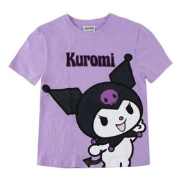 Cerdá Camiseta Corta Single Jersey Hello Kitty 10 Años - Morado