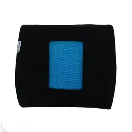Kine Travel 169821 Cojín lumbar + Gel Negro y azul
