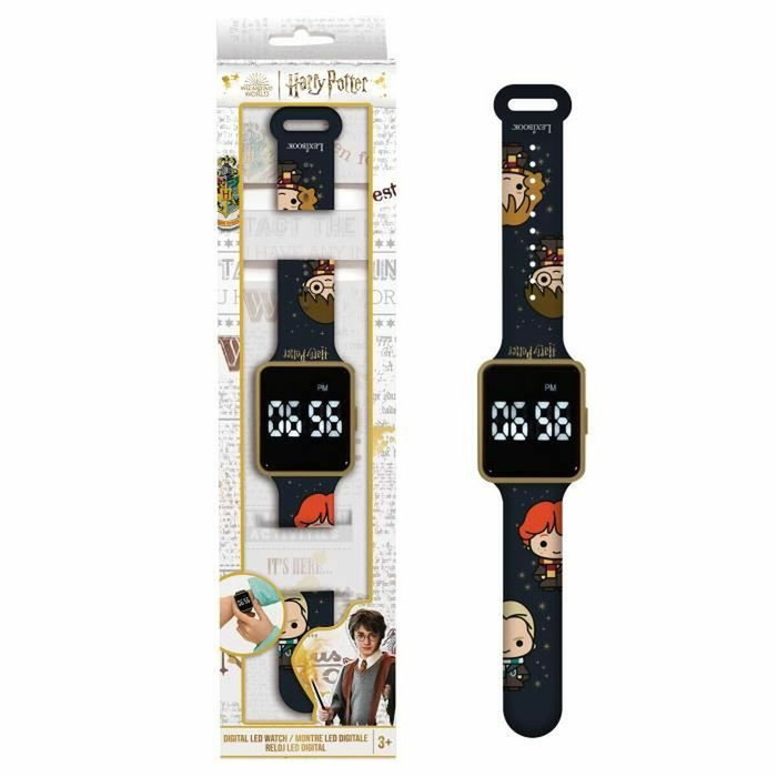Lexibook Reloj digital LED Harry Potter con alarma