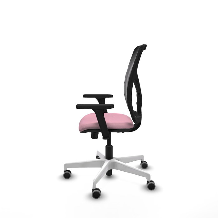 PIQUERAS Y CRESPO Silla de oficina Motilla Rosa con mecanismo Sincro/Traslack PIQUERAS Y CRESPO Silla de oficina Motilla Rosa con mecanismo Sincro/Traslack