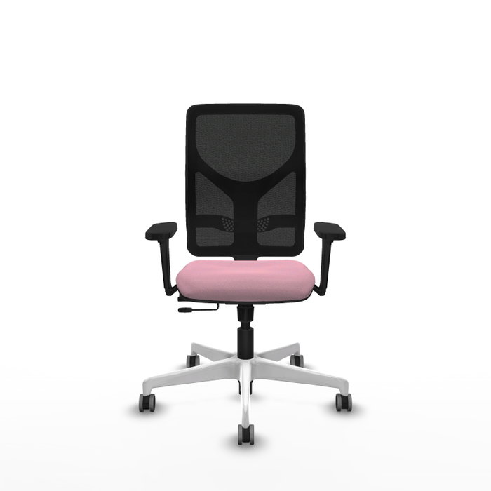 PIQUERAS Y CRESPO Silla de oficina Motilla Rosa con mecanismo Sincro/Traslack PIQUERAS Y CRESPO Silla de oficina Motilla Rosa con mecanismo Sincro/Traslack