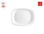 Bormioli Rocco Fuente rectangular Parma de 18x21cm en Blanco