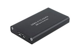 CoreParts MSUB3302 Enclosure Externa mSATA to USB 3.0 para SSD, Carcasa HDD/SSD, Hot-swap, Negro