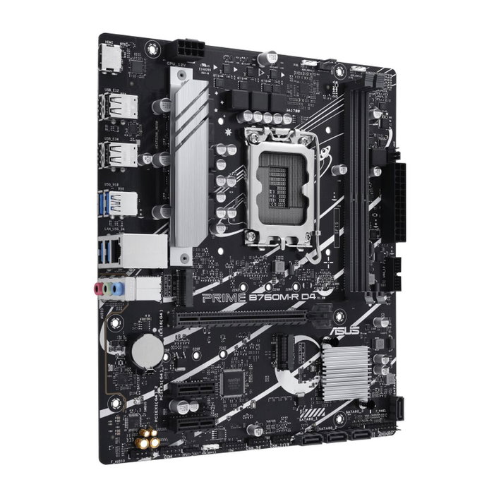 Asus PRIME B760M-R D4 Micro ATX LGA 1700 DDR4 Asus PRIME B760M-R D4 Micro ATX LGA 1700 DDR4