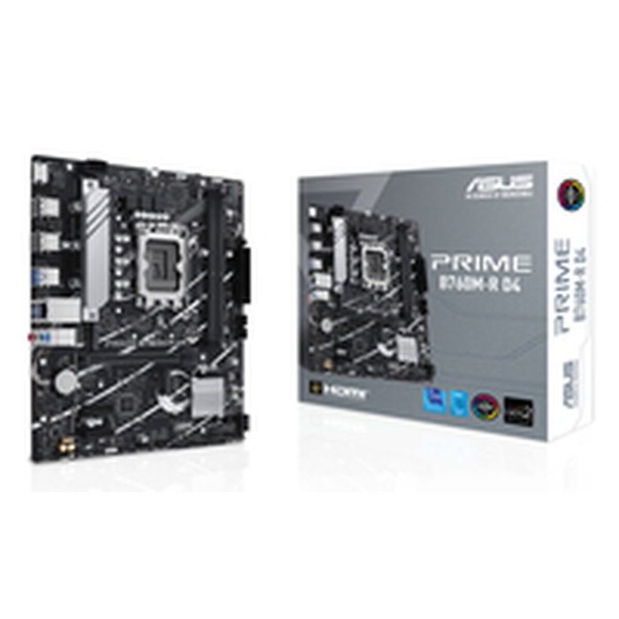 Asus PRIME B760M-R D4 Micro ATX LGA 1700 DDR4 Asus PRIME B760M-R D4 Micro ATX LGA 1700 DDR4