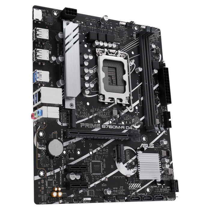 Asus PRIME B760M-R D4 Micro ATX LGA 1700 DDR4 Asus PRIME B760M-R D4 Micro ATX LGA 1700 DDR4