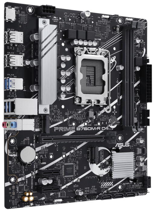 Asus PRIME B760M-R D4 Micro ATX LGA 1700 DDR4 Asus PRIME B760M-R D4 Micro ATX LGA 1700 DDR4