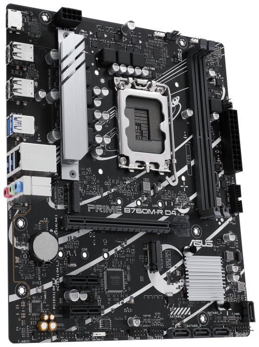 Asus PRIME B760M-R D4 Micro ATX LGA 1700 DDR4 Asus PRIME B760M-R D4 Micro ATX LGA 1700 DDR4