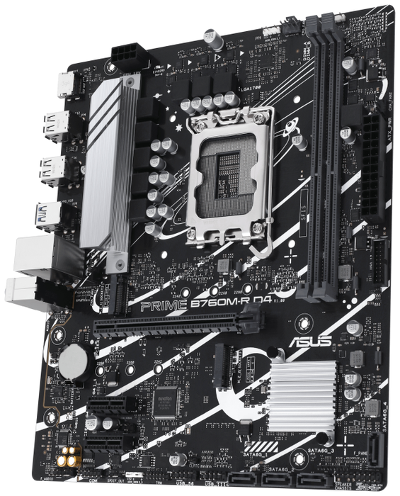 Asus PRIME B760M-R D4 Micro ATX LGA 1700 DDR4 Asus PRIME B760M-R D4 Micro ATX LGA 1700 DDR4