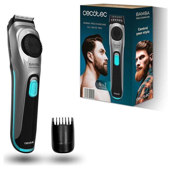 CECOTEC Bamba PrecisionCare AllDrive Pro Negro, Plata CECOTEC Bamba PrecisionCare AllDrive Pro Negro, Plata