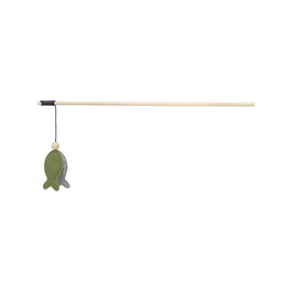 Juguete para gatos Trixie Verde Gris Pez 48 cm