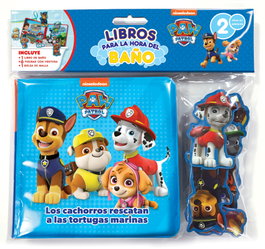 PHIDAL EDITIONS Patrulla Canina (Libro baño) Los cachorros rescatan a las tortugas marinas