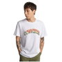 Camiseta de Manga Corta Hombre Converse 10024589-A03 Blanco (XS)