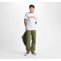 Camiseta de Manga Corta Hombre Converse 10024589-A03 Blanco (XS)