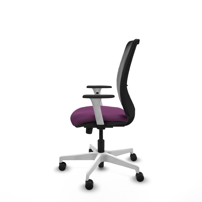 PIQUERAS Y CRESPO Silla de oficina Zulema Morada con mecanismo Sincro PIQUERAS Y CRESPO Silla de oficina Zulema Morada con mecanismo Sincro