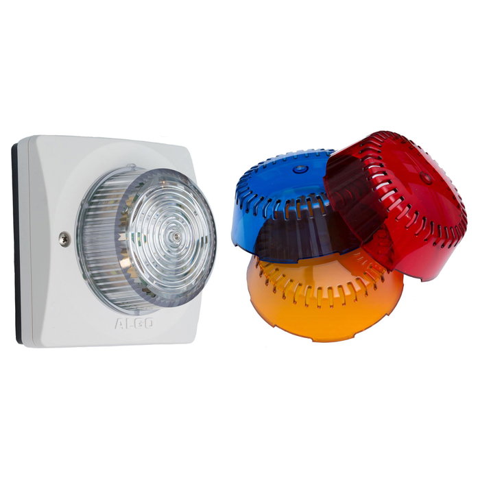 Algo 8128 IP Visual Alerter, IP66, Blanco, Alámbrico, 122x122x76 mm, 500 g