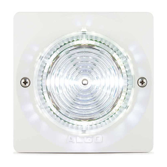 Algo 8128 IP Visual Alerter, IP66, Blanco, Alámbrico, 122x122x76 mm, 500 g