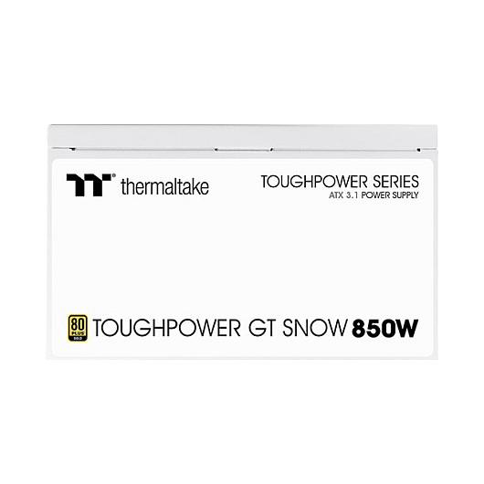 Thermaltake Toughpower GT Snow 850 W ATX 3.1 Modular Blanco Thermaltake Toughpower GT Snow 850 W ATX 3.1 Modular Blanco