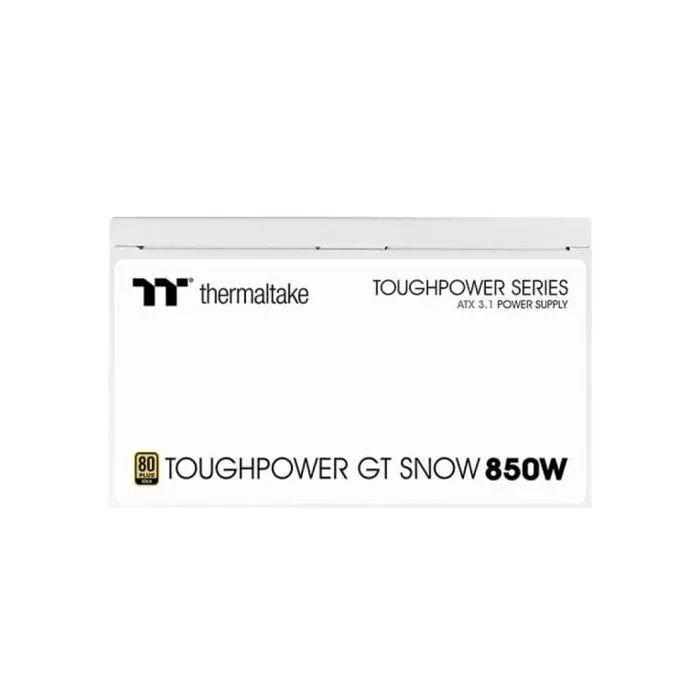 Thermaltake Toughpower GT Snow 850 W ATX 3.1 Modular Blanco Thermaltake Toughpower GT Snow 850 W ATX 3.1 Modular Blanco