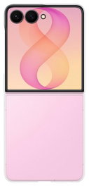 Samsung Clear Cover para Galaxy Z Flip8, Transparente