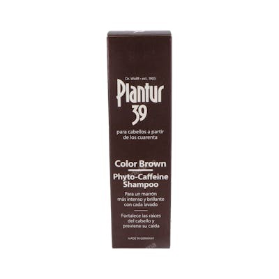 Plantur 39 PHYTO-CAFFEINE COLOR BROWN champú anticaída para cabello castaño