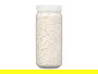 Giftdecor Bote Decorativo de Piedra Blanca, Tamaño de Piedras 2-5 mm, 700 g, 6.5 cm x 15.8 cm x 6.5 cm, para Decoración de Jardín, Interior o Manualidades (Set de 12)