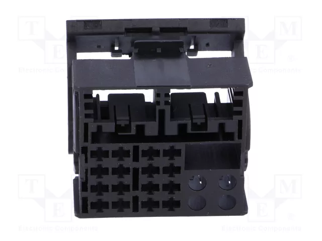 4CARMEDIA Contenedor de conector Quadlock 16 pines para VW 2011+