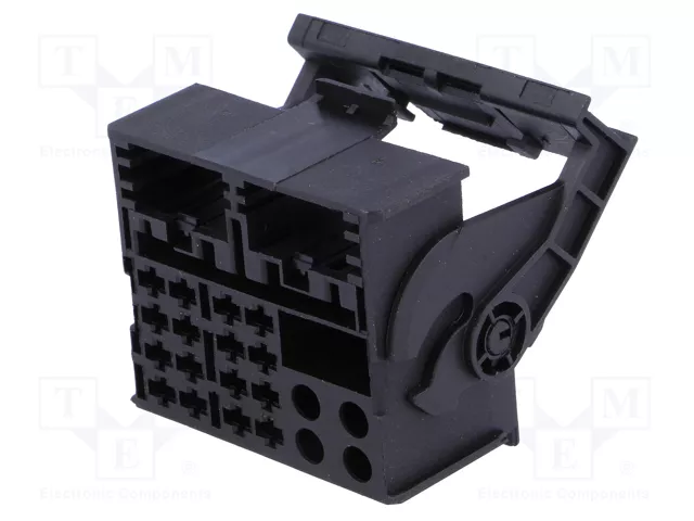 4CARMEDIA Contenedor de conector Quadlock 16 pines para VW 2011+