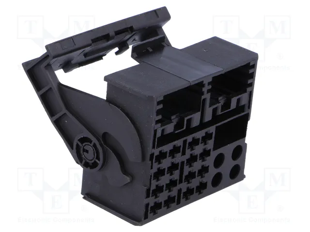 4CARMEDIA Contenedor de conector Quadlock 16 pines para VW 2011+