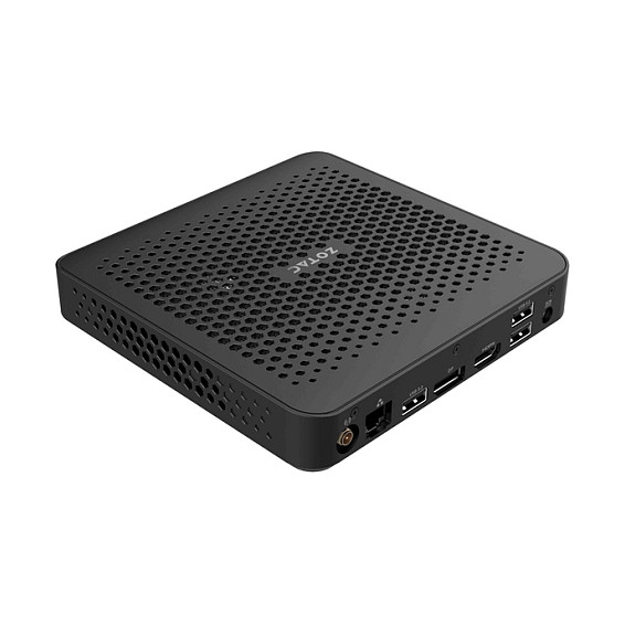 Zotac MI351 Mini PC Barebone Intel N100 DDR5 SODIMM M.2 SSD GLAN Wifi Bluetooth DP HDMI