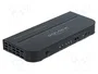 DeLOCK Conmutador HDMI 3 x 1 con Extractor de Audio 4K 60 Hz