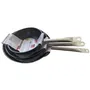 Baumalu BAU3216383527301 Juego de 3 Sartenes Gastronomía Acero Inoxidable 20/24/28 cm