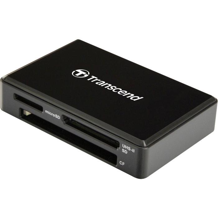 Transcend TS-RDF9K2 Lector de tarjetas USB 3.1 Gen 1 Negro Transcend TS-RDF9K2 Lector de tarjetas USB 3.1 Gen 1 Negro