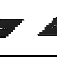 Transcend TS-RDF9K2 Lector de Tarjetas USB 3.1 Gen 1 - Compatible con CF, SDXC, MicroSDXC, SDHC, MicroSDHC, USB OTG, Windows, Mac, Linux