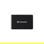 Transcend TS-RDF9K2 Lector de Tarjetas USB 3.1 Gen 1 - Compatible con CF, SDXC, MicroSDXC, SDHC, MicroSDHC, USB OTG, Windows, Mac, Linux