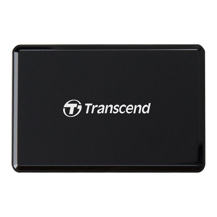 Transcend TS-RDF9K2 Lector de Tarjetas USB 3.1 Gen 1 - Compatible con CF, SDXC, MicroSDXC, SDHC, MicroSDHC, USB OTG, Windows, Mac, Linux