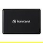 Transcend TS-RDF9K2 Lector de Tarjetas USB 3.1 Gen 1 - Compatible con CF, SDXC, MicroSDXC, SDHC, MicroSDHC, USB OTG, Windows, Mac, Linux