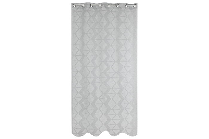 DKD Home Decor Cortina Gris Claro 260 x 140 cm (2 Unidades) Poliester