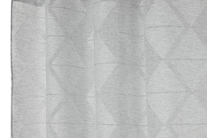 DKD Home Decor Cortina Gris Claro 260 x 140 cm (2 Unidades) Poliester